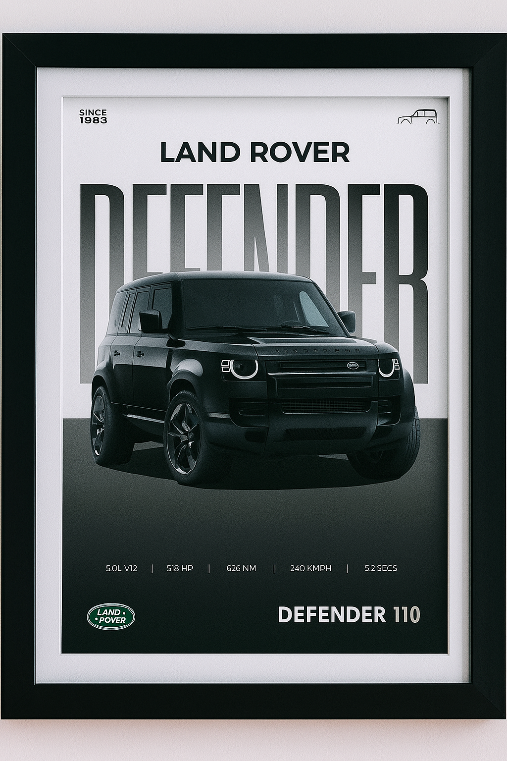 DEFENDER 110 CAR FRAME