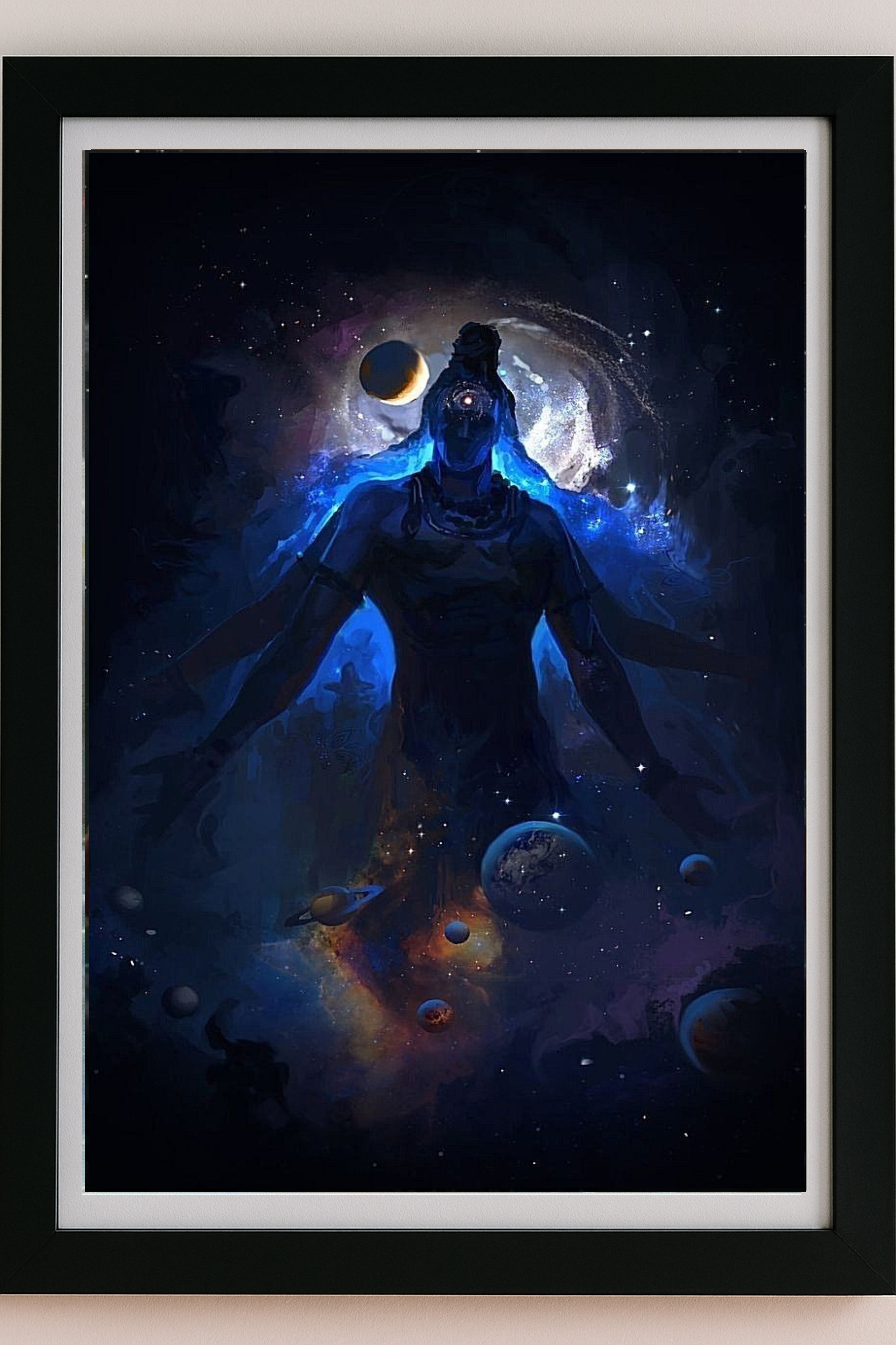 LORD SHIVA WITH CONTROLLING ALL UNIVERSE